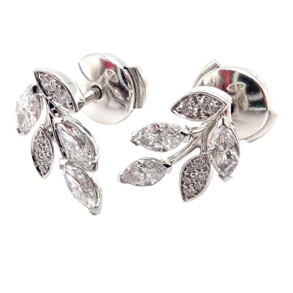 Authentic Tiffany & Co's Victoria Vine earrings